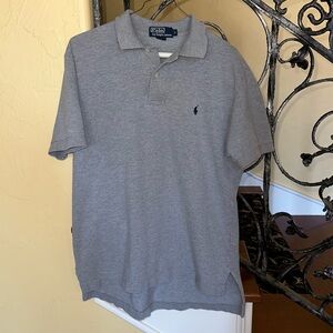 Gray Ralph Lauren S/S Polo Shirt
